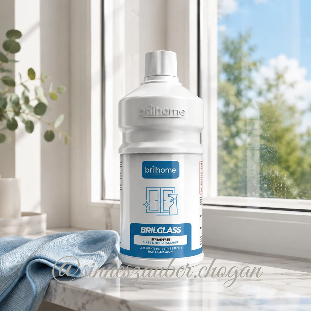BRILHOME Brilglass | Glas & Spiegelreiniger | Nanoeffekt | BH0206