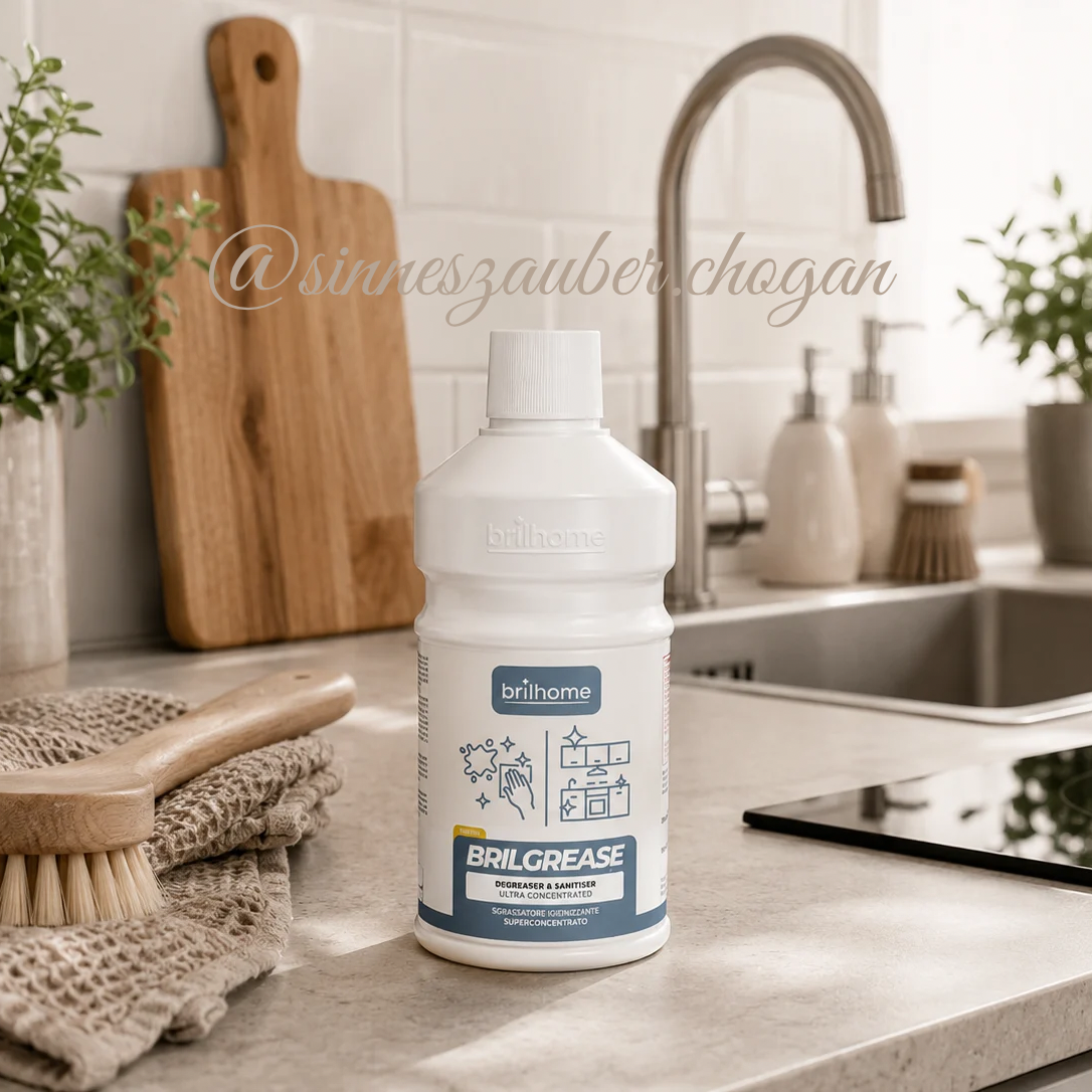 BRILHOME Brilgrease | Fett & Hygienereiniger | Konzentrat | BH0210