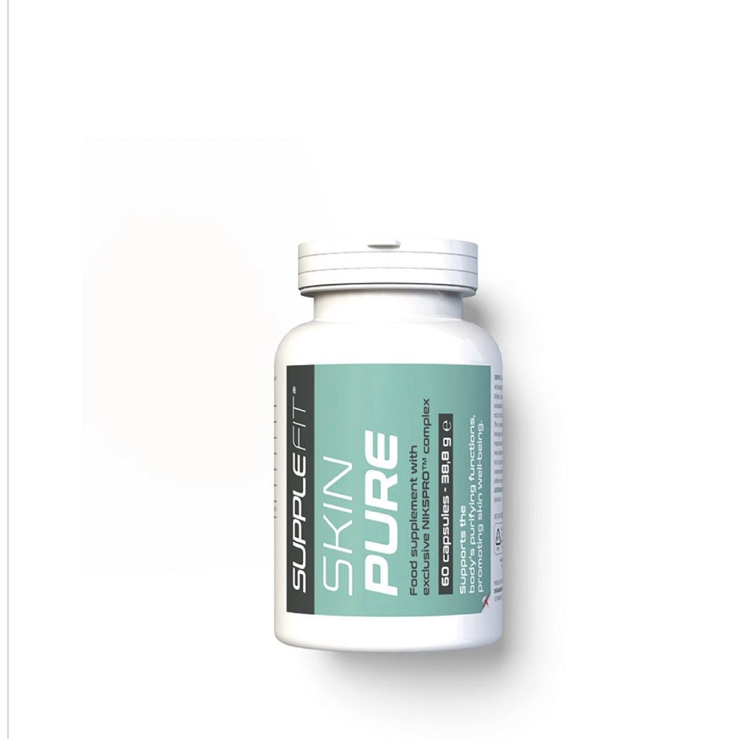 Supplefit SKINPURE | Nahrungsergänzungsmittel | Niacinamid | Akne | INTB048