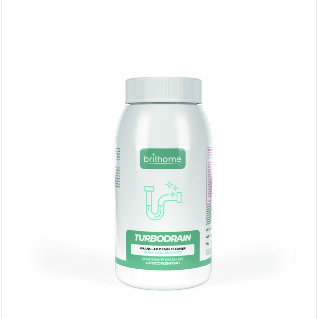 BRILHOME Turbodrain | Hochkonzentriertes Rohrreiniger-Granulat | BH0228