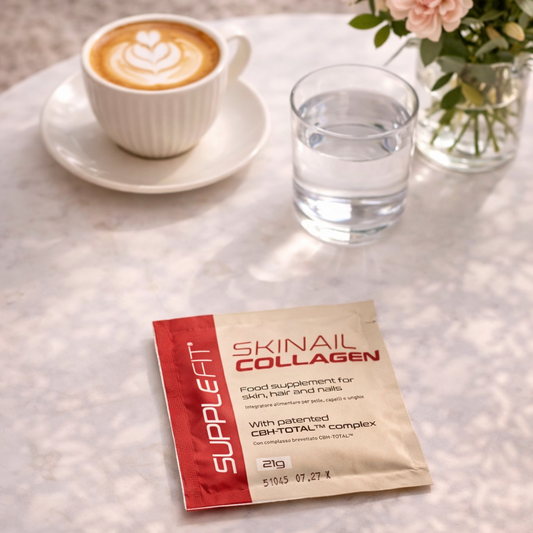 Supplefit SKINAIL Collagen | Nahrungsergänzungsmittel | Haut | Haare | Nägel | INTB042