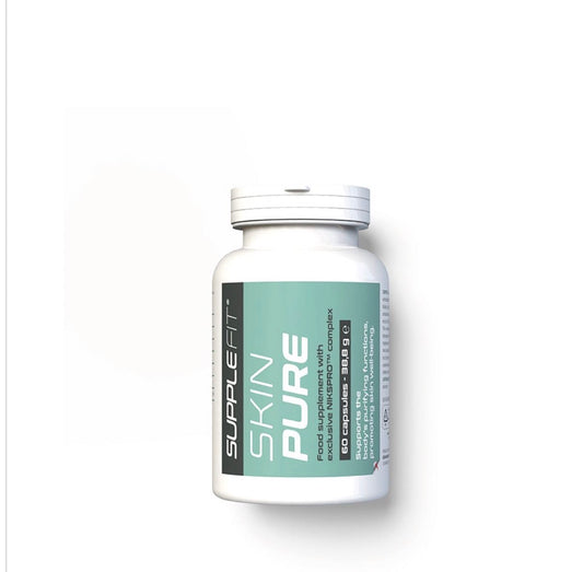 Supplefit SKINPURE | Nahrungsergänzungsmittel | Niacinamid | Akne | INTB048