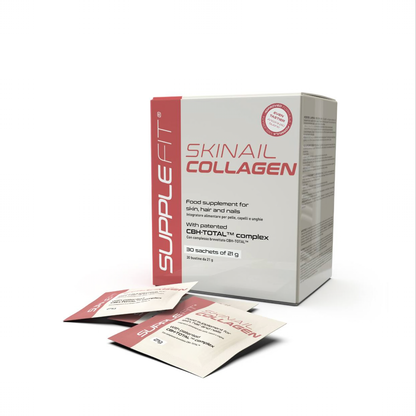 Supplefit SKINAIL Collagen | Nahrungsergänzungsmittel | Haut | Haare | Nägel | INTB042